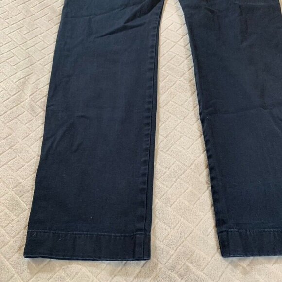 J Crew Mens 35x32 Chino Pants Navy Blue Straight Leg Stretch Mid Rise - Picture 11 of 13